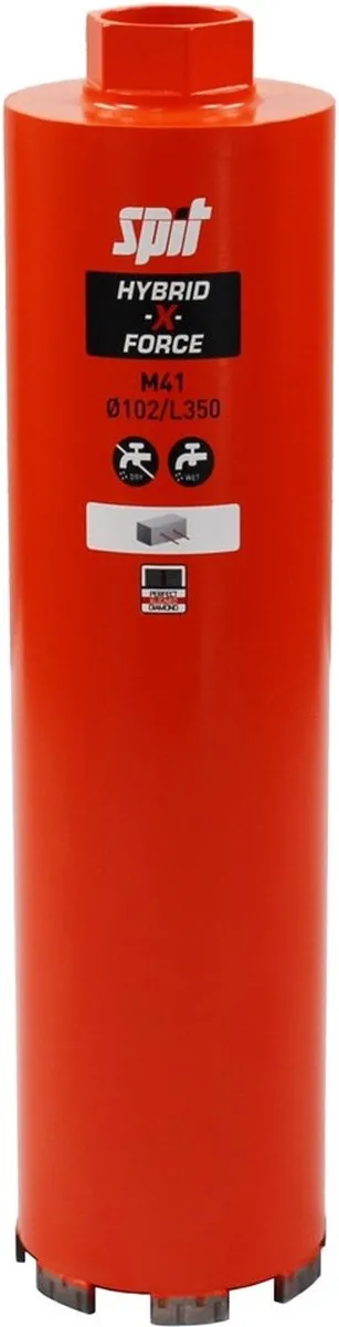 Spit Hybrid-x-force Diamantboor M41 D.92x350