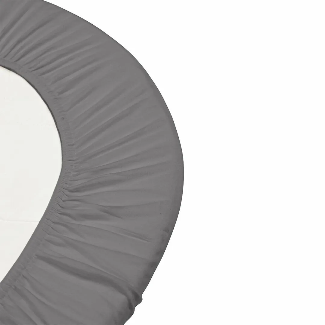 Leander Organic Hoeslaken Cool Grey 60x120cm