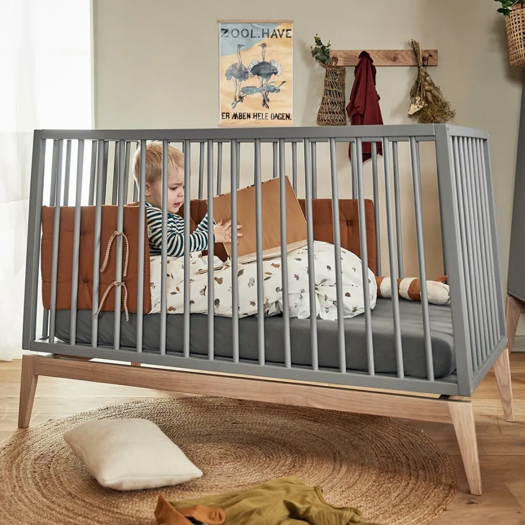 Leander Organic Hoeslaken Cool Grey 60x120cm