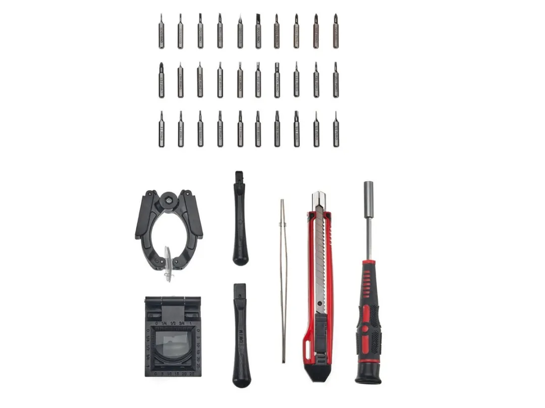 PARKSIDE Precisie Gereedschapset 37-delig - Rood/Zwart