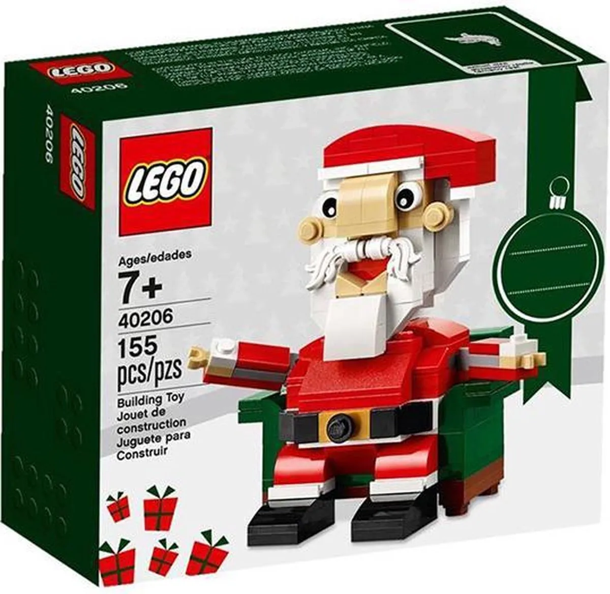 LEGO Holiday & Event Kerstman 40206 - 155 Stukken