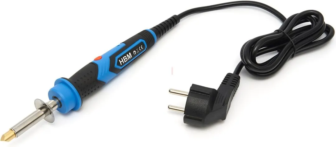 HBM Houtsoldeerbout 30W - 5 Stempeltips & 5 Schrijftips