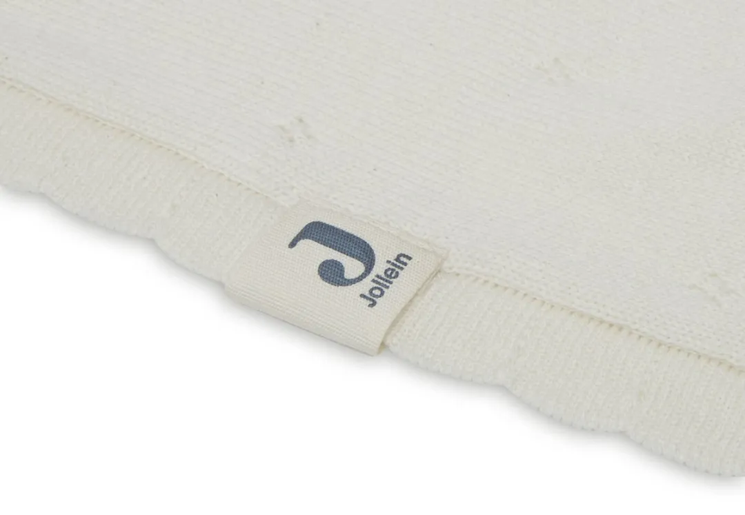 Jollein Baby Deken Ledikant 100x150cm Pointelle - Ivory
