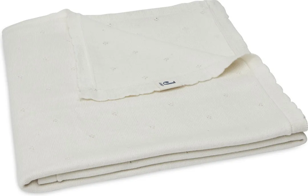 Jollein Baby Deken Ledikant 100x150cm Pointelle - Ivory