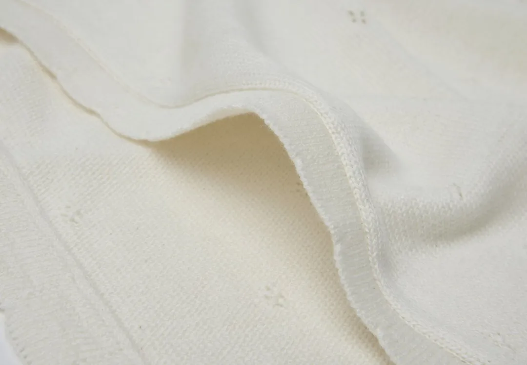 Jollein Baby Deken Ledikant 100x150cm Pointelle - Ivory