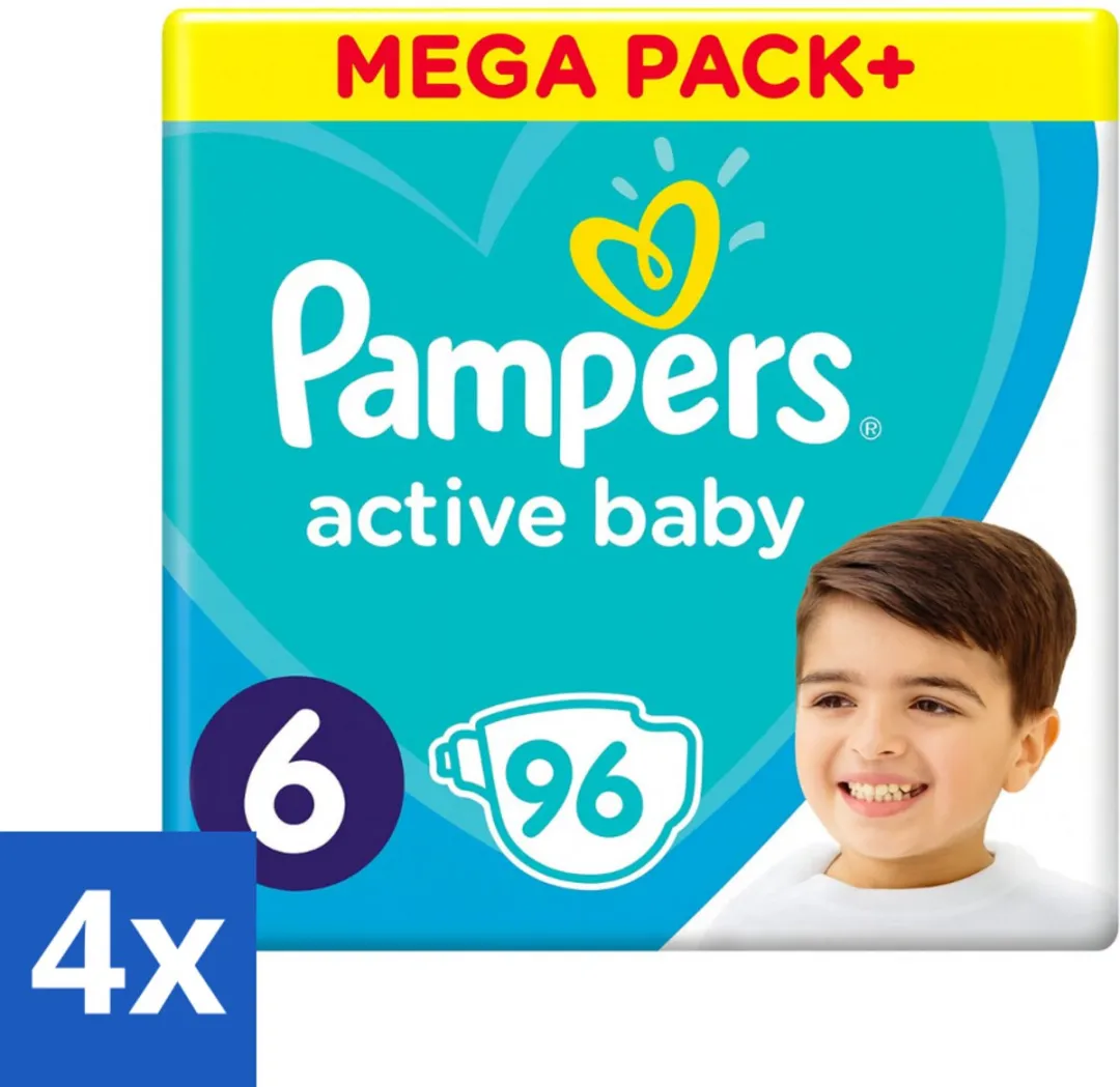 Pampers Active Baby Luiers Maat 6