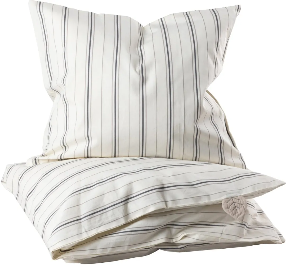 Sebra Dekbedovertrekset Junior Cream Stripe