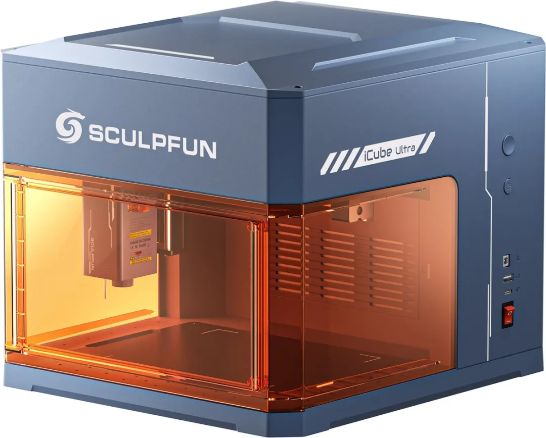 Sculpfun iCube Ultra 12W Laser Graveermachine 150x150mm