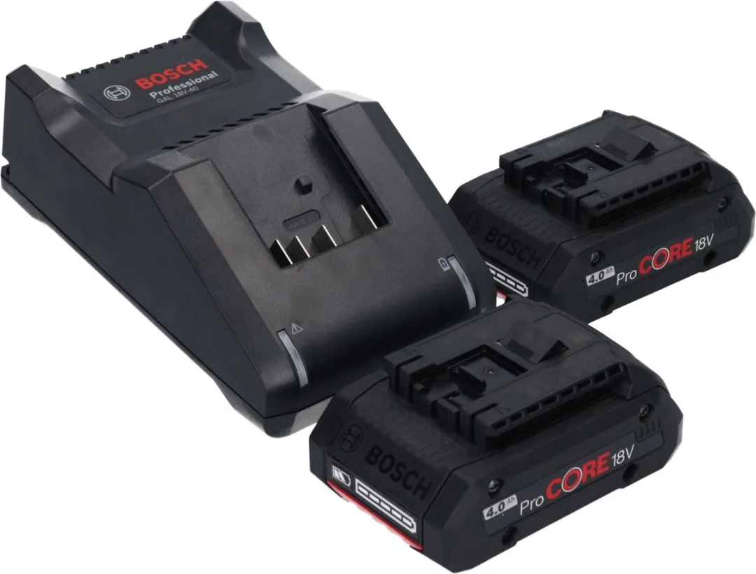 Bosch Professional GOP 18V-34 Accu-Multicutter - 2x 4,0Ah + Oplader + 17-delige Set