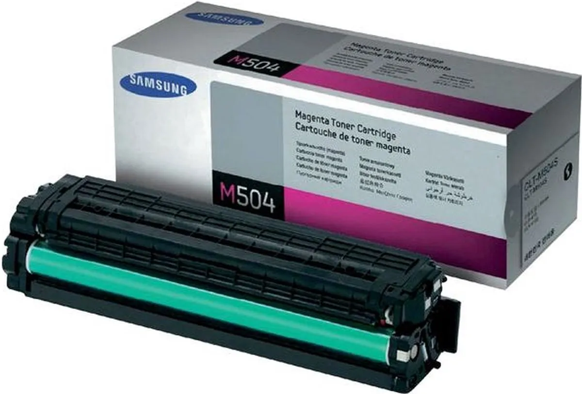 Samsung CLT-M504S Magenta Tonercartridge - 1800 pagina's