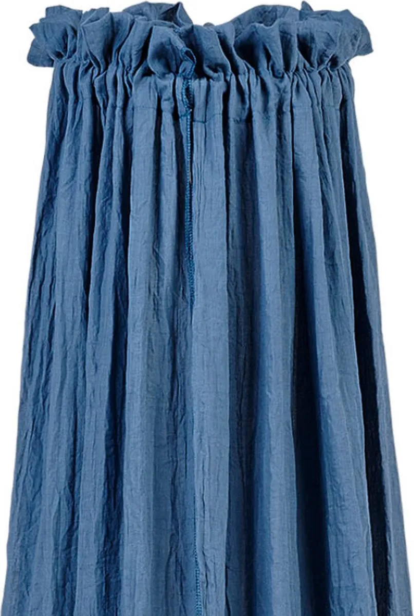 Jollein Sluier Vintage 155cm - Jeans Blue