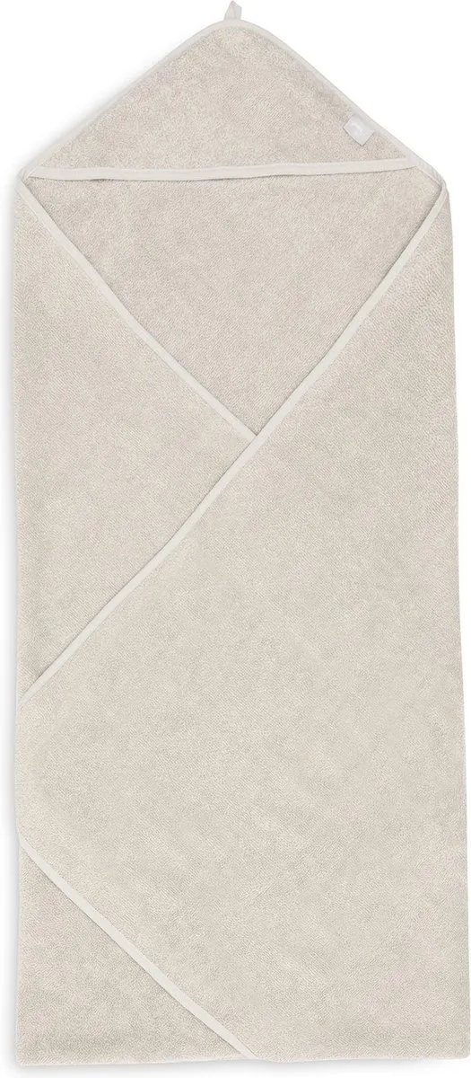 Jollein Badcape Badstof 100x100cm - Baby Handdoek - Nougat