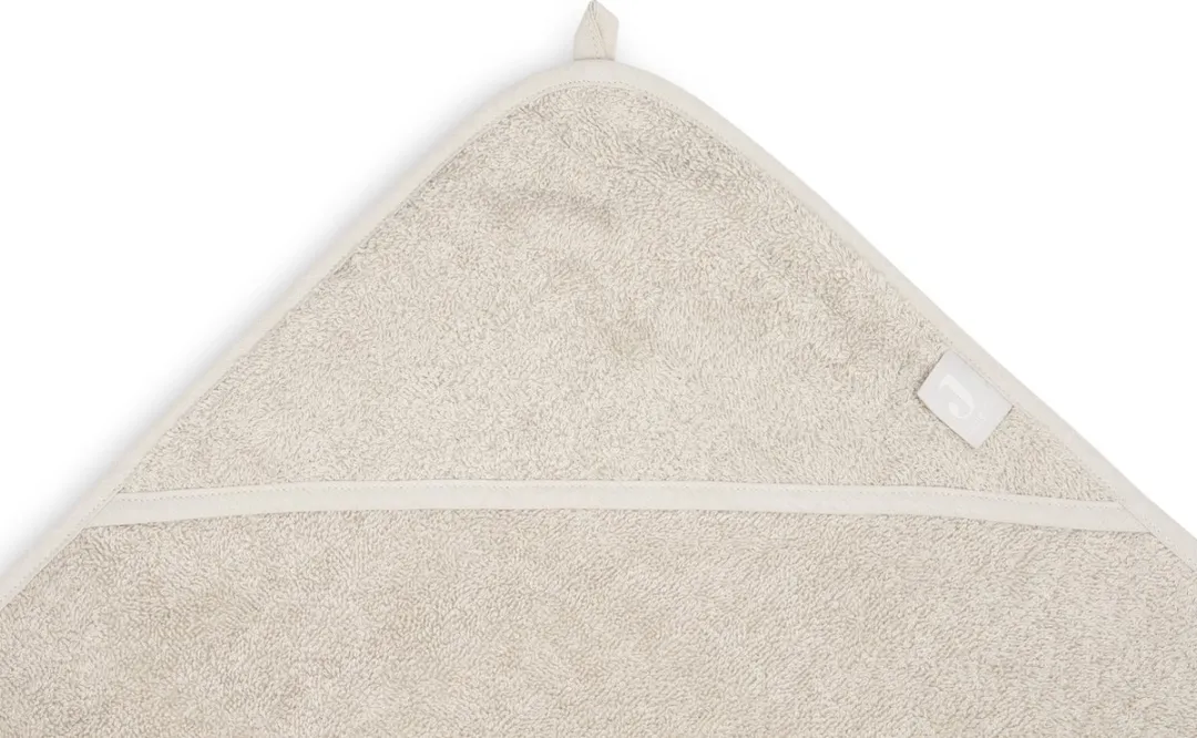 Jollein Badcape Badstof 100x100cm - Baby Handdoek - Nougat