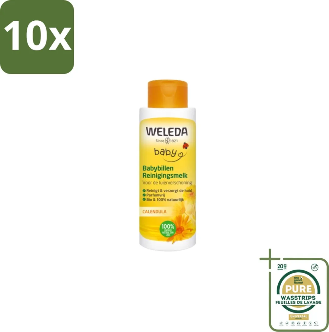 Weleda Reinigingsmelk Babybillen Calendula 400ml