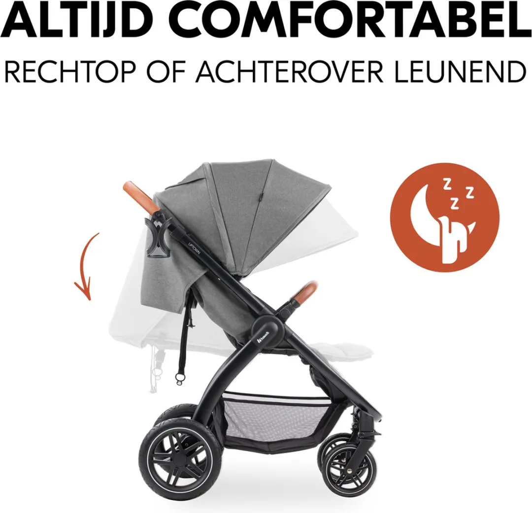 Hauck Uptown Buggy - Melange Grey