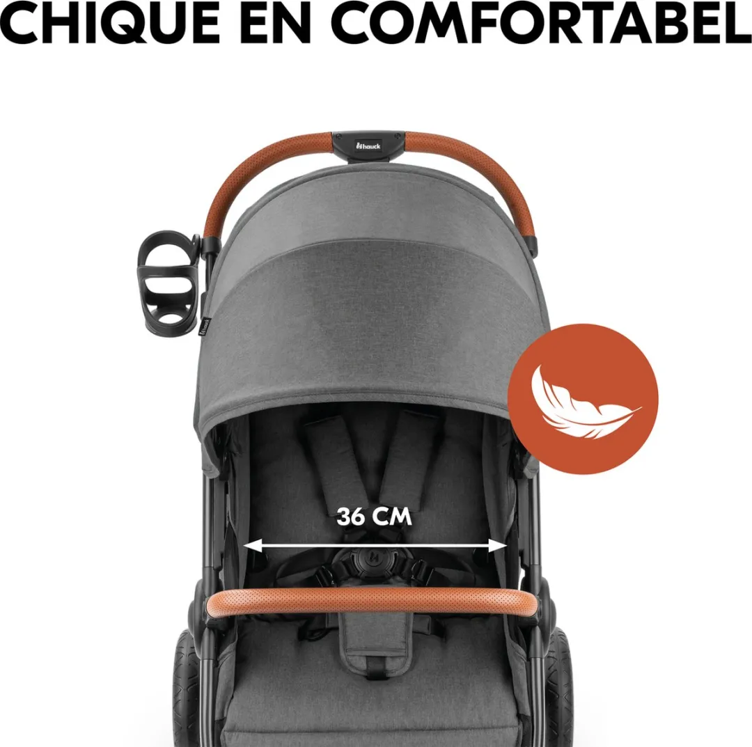 Hauck Uptown Buggy - Melange Grey
