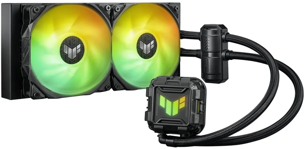 ASUS TUF Gaming LC II 240 ARGB Processor Kit - 2x 120mm - Zwart