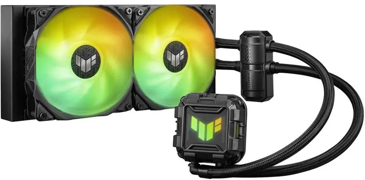 ASUS TUF Gaming LC II 240 ARGB Processor Kit - 2x 120mm - Zwart