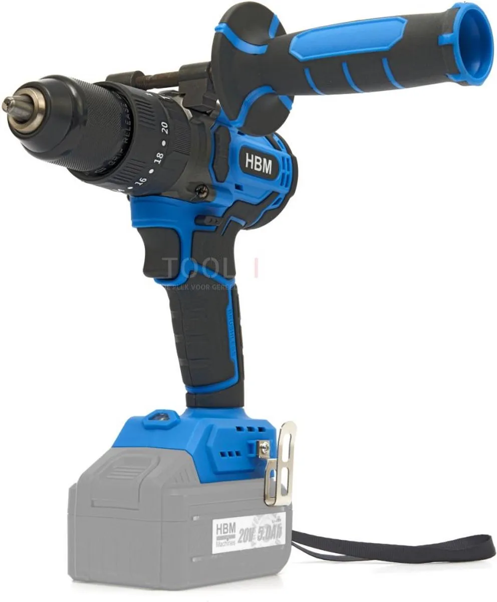 HBM Power20.5 Accu Combiset - Boormachine 20V - afbeelding 6 van 6
