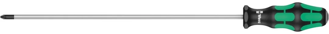 Wera Schroevendraaier 355 PZ 2x300mm - Zilver/Groen/Zwart