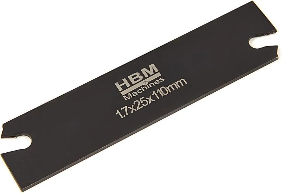 HBM 20mm Afsteekhouder met 2mm HM Wisselplaat - 3-delig