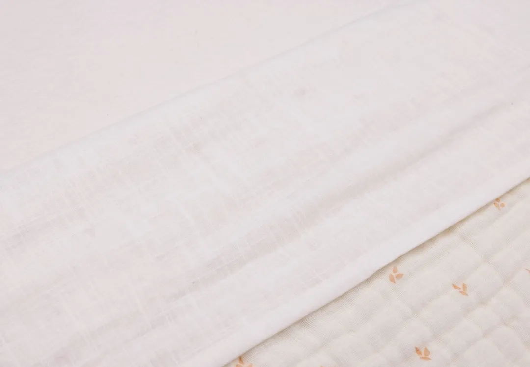 Jollein Baby Laken Wieg 75x100cm Slub Ivory