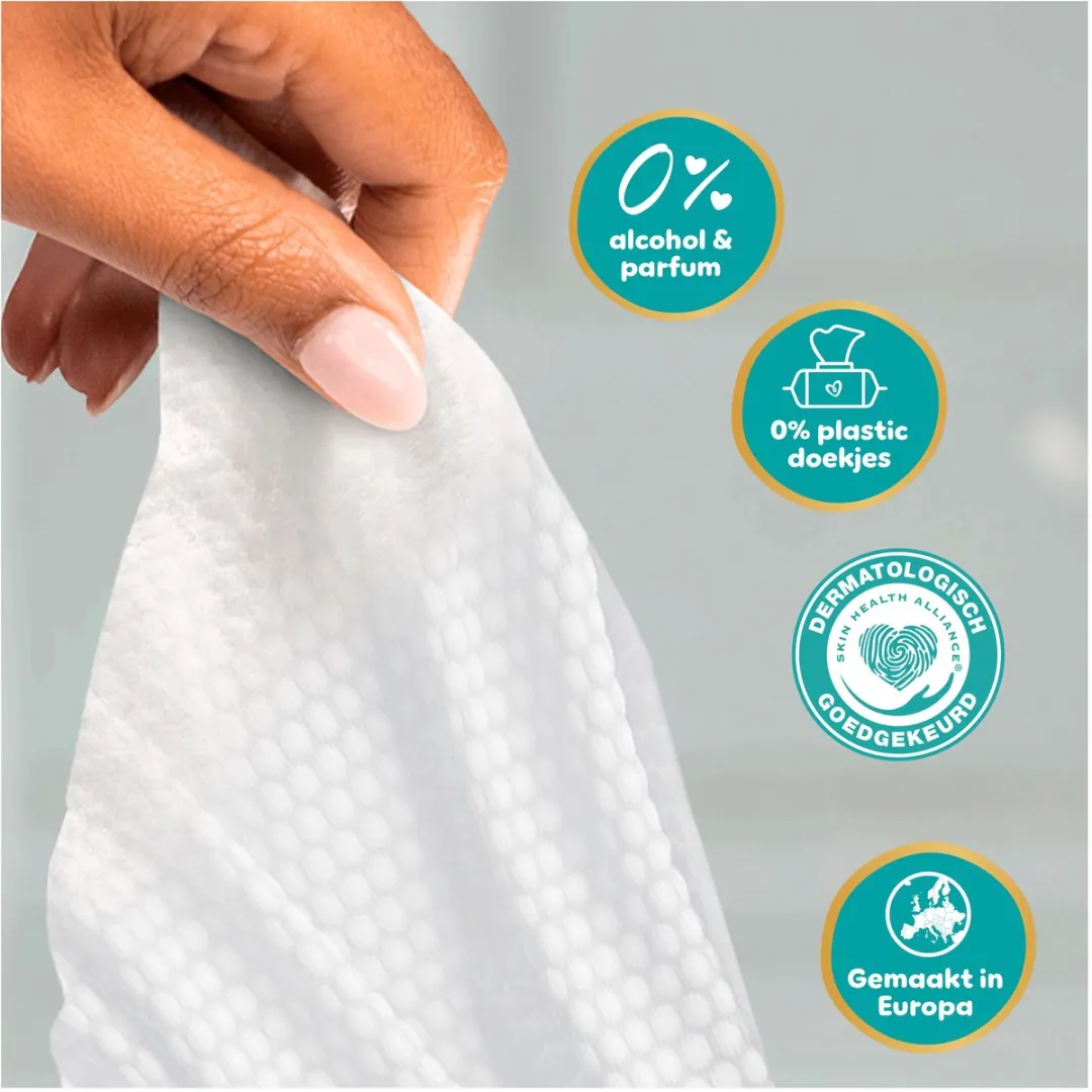 Pampers Aqua Soft Touch Babydoekjes - 900 Stuks