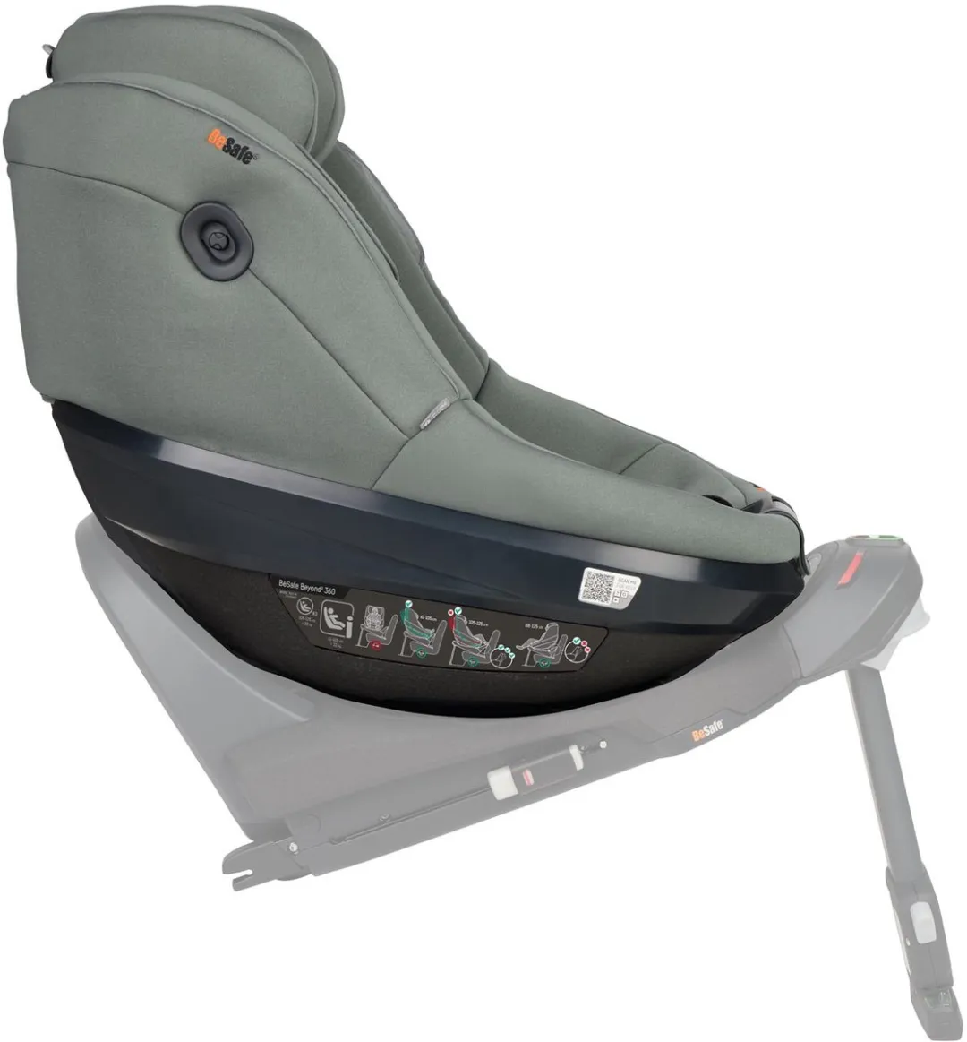 Besafe Beyond² 360 Autostoel 61-125cm Meadow Green
