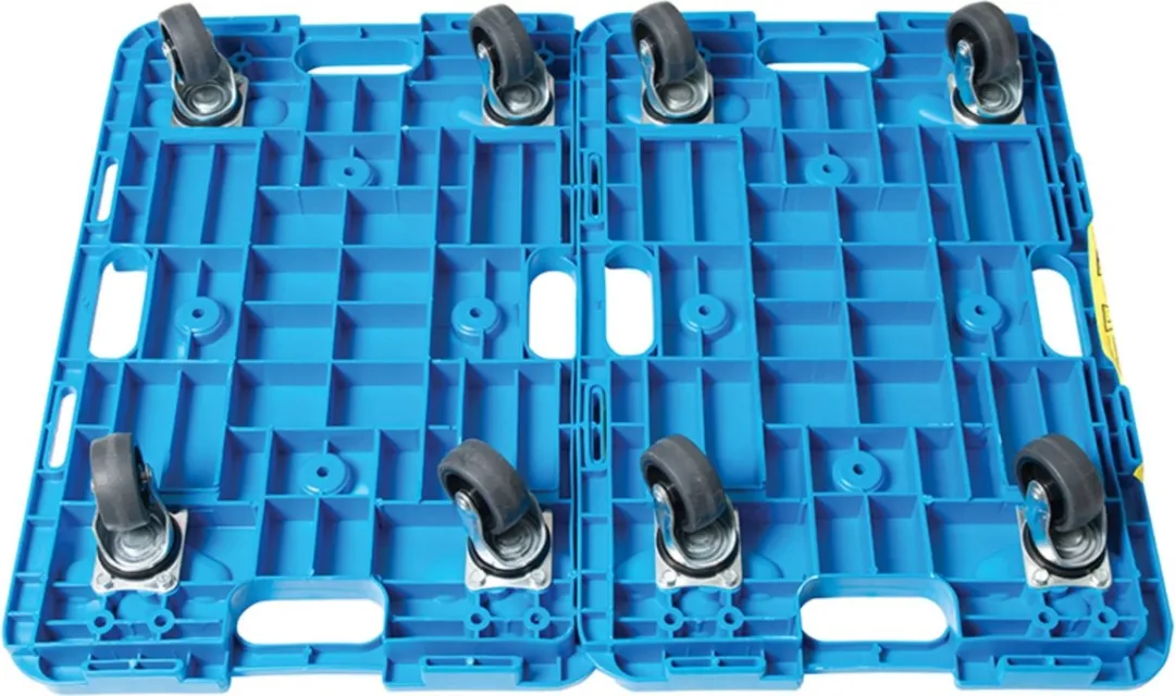 Silverline Platformtrolley 100kg Blauw - 40x60cm