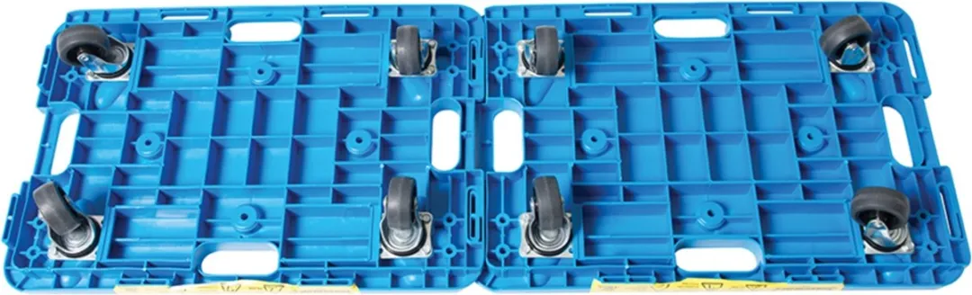 Silverline Platformtrolley 100kg Blauw - 40x60cm - afbeelding 6 van 6