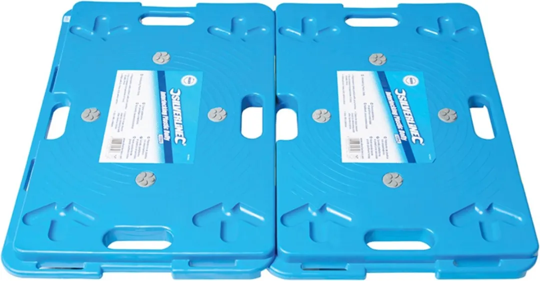 Silverline Platformtrolley 100kg Blauw - 40x60cm