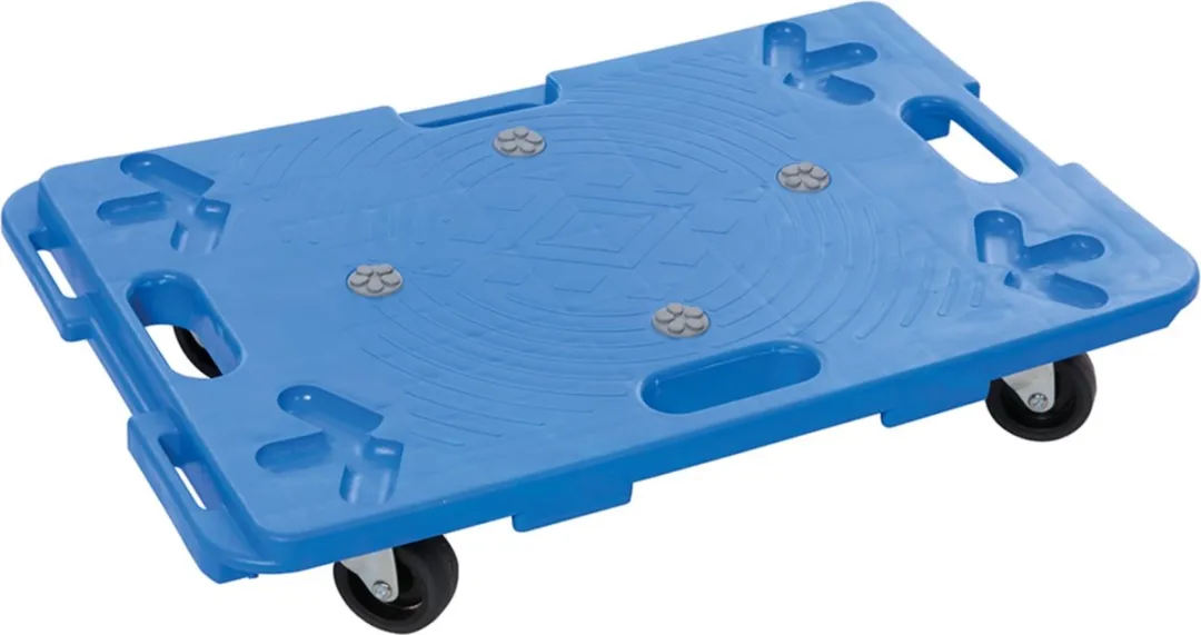 Silverline Platformtrolley 100kg Blauw