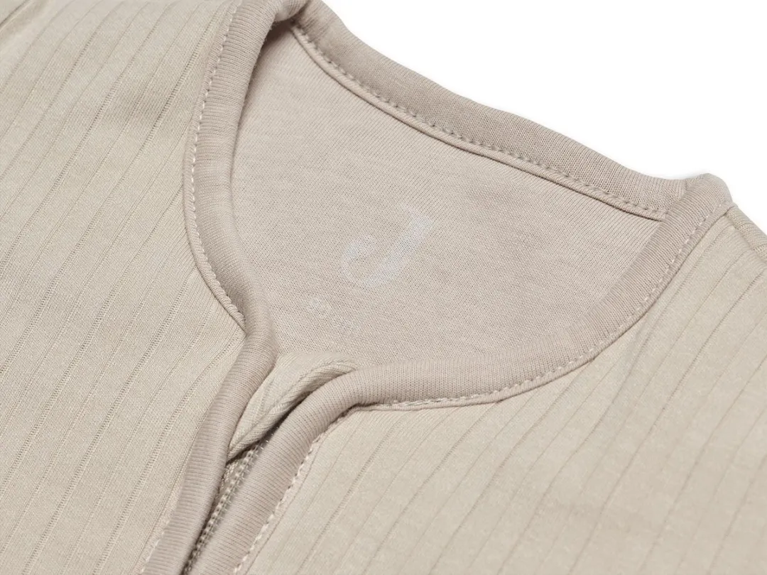 Jollein Baby Winterslaapzak 110cm - Basic Stipe - Nougat