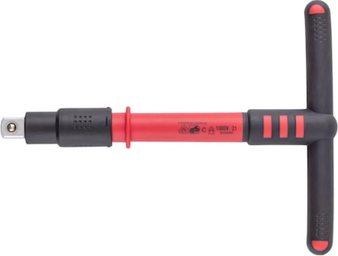 Würth VDE-T-greep 1/2 inch - 3mm - Rood/Zwart