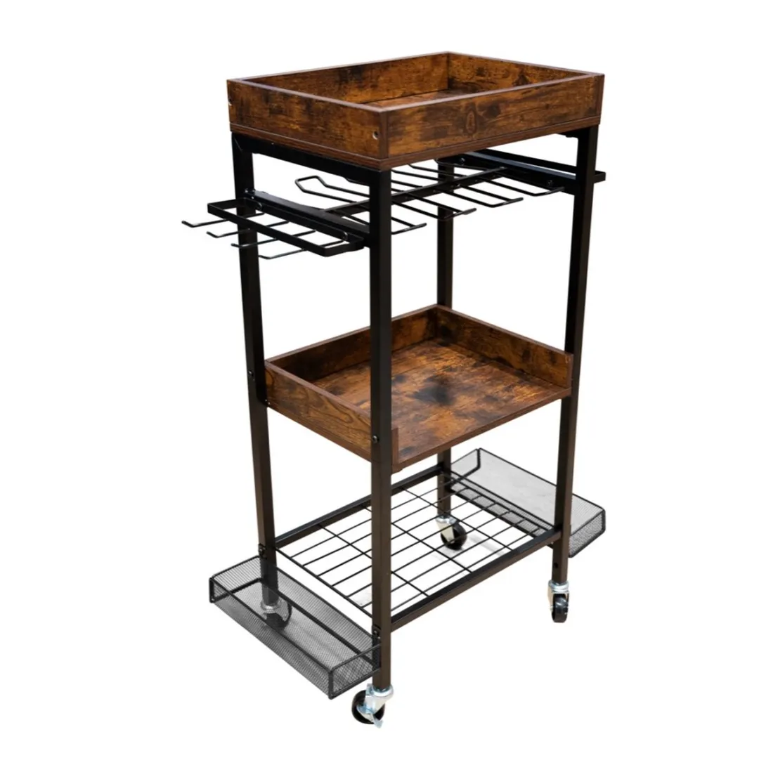 Toolbrothers Werkplaatsgaragewagen Metaal 86x45x30cm - Transportwielen - afbeelding 4 van 5
