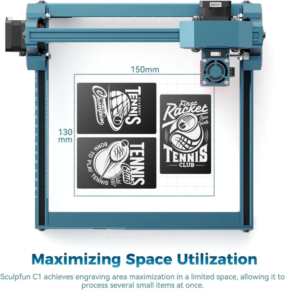 Sculpfun C1 Lasergraveermachine 3W - 150x130mm