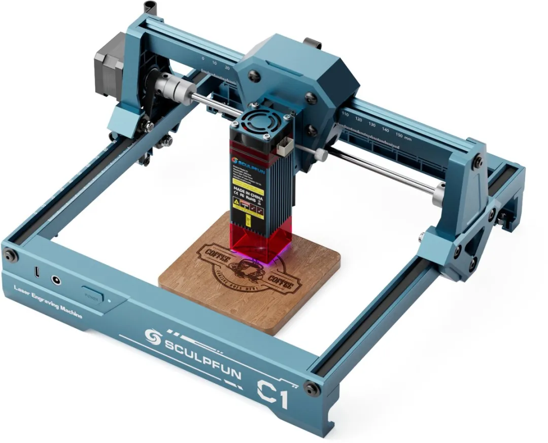 Sculpfun C1 Lasergraveermachine 3W - 150x130mm