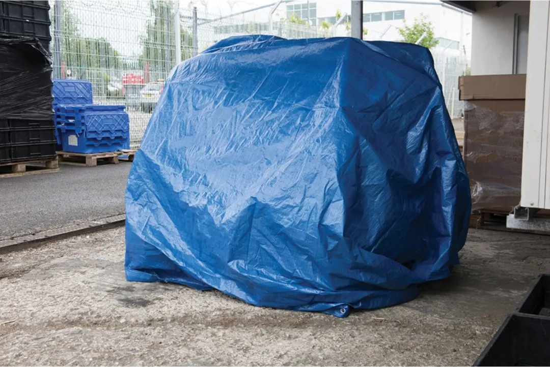 Silverline Afdekzeil Blauw 360x480cm - Waterdicht UV-bestendig