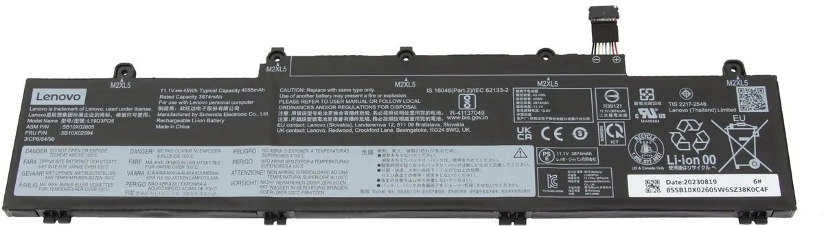 Lenovo 5B10X02600 Accu