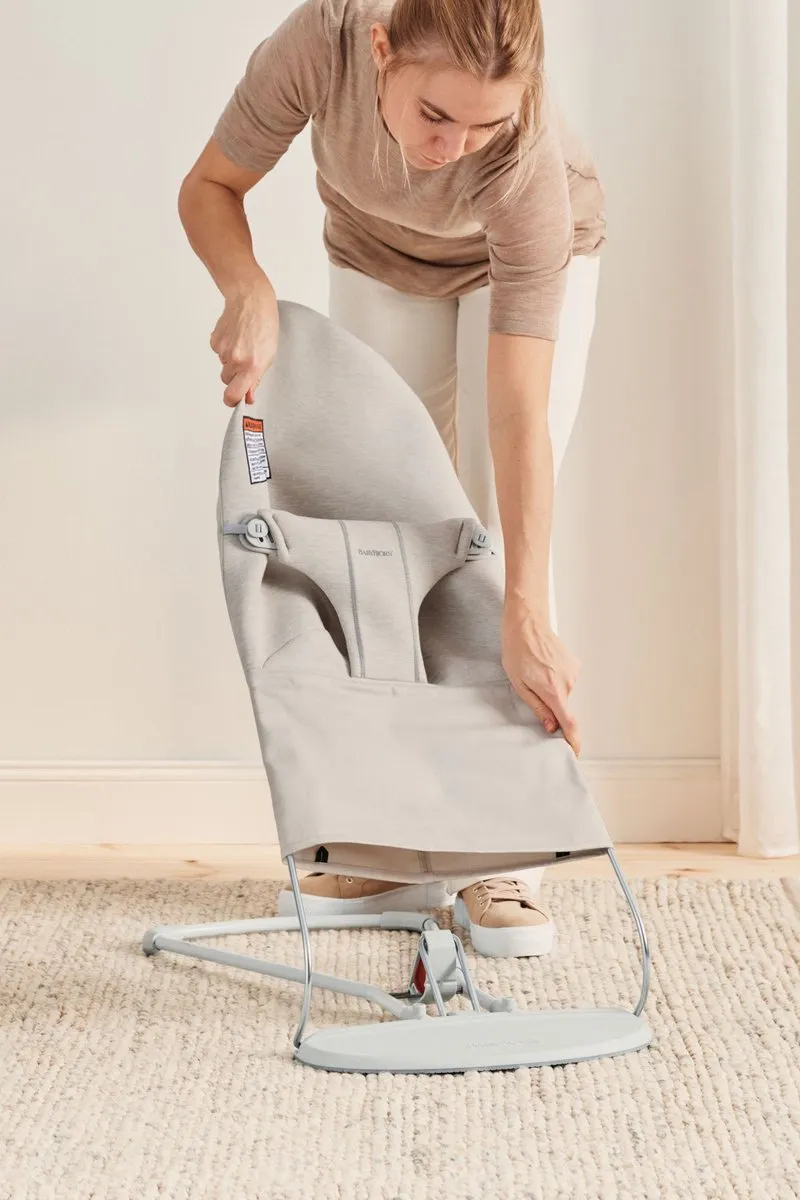 BabyBjörn Wipstoel Bliss 3D Jersey - Lichtbeige