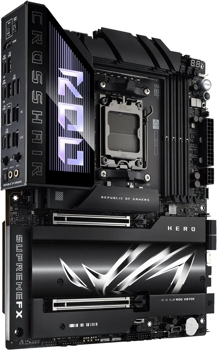 ASUS ROG CROSSHAIR X870E HERO Moederbord - AM5 - ATX