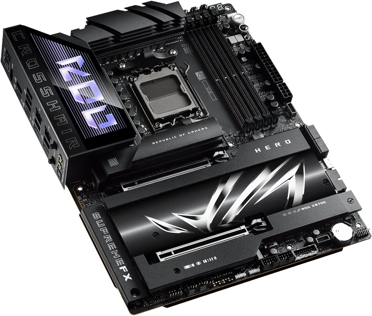 ASUS ROG CROSSHAIR X870E HERO Moederbord - AM5 - ATX