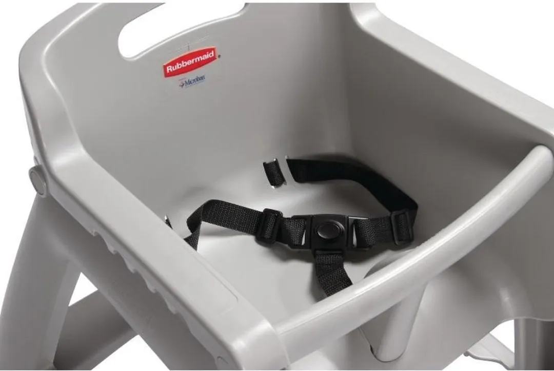 Rubbermaid stevige kinderstoel grijs