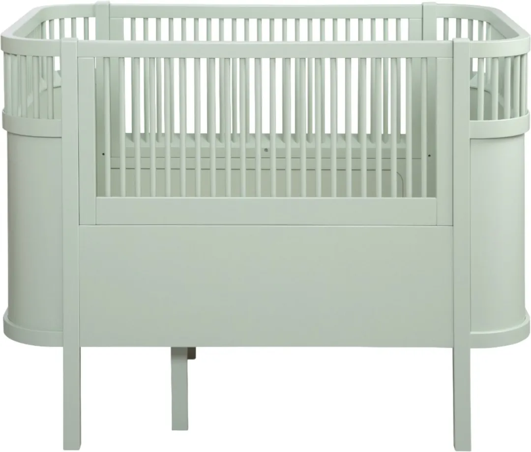 Sebra Meegroeibed Baby & Junior Mist Green