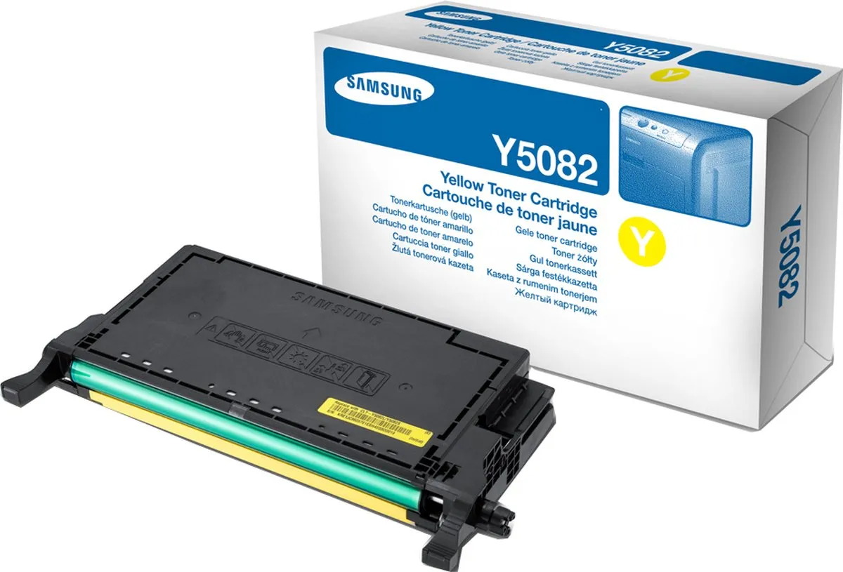 HP Samsung CLT-Y5082S Gele Tonercartridge - 2000 Pagina's