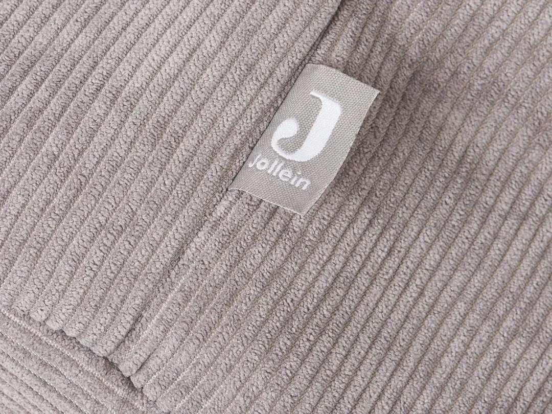 Jollein Opbergmand Corduroy Storm Grey