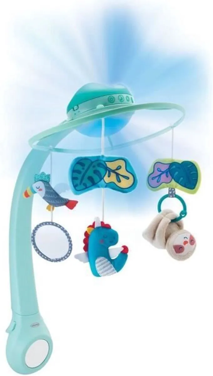 Infantino Jolis Rêves 3-in-1 Muziekprojector - Turquoise/Wit