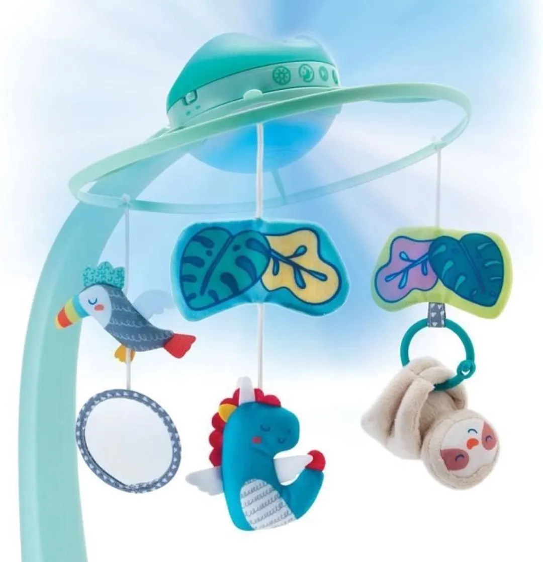 Infantino Jolis Rêves 3-in-1 Muziekprojector - Turquoise/Wit