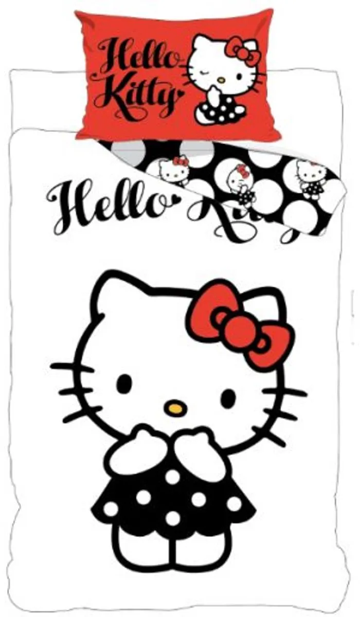 Hello Kitty Kinderkleding Black Dress Bedhoes