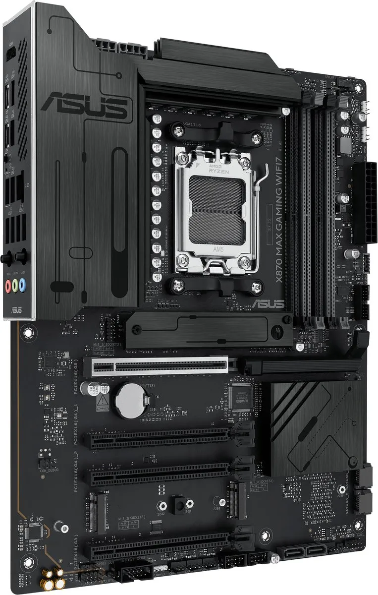 ASUS X870 MAX GAMING WIFI7 AM5 Moederbord - 90MB1LY0-M0EAY0 - afbeelding 6 van 6